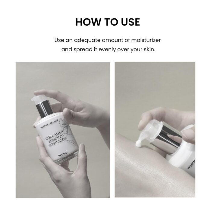 heimish Moringa Ceramide Collagen Enriched Moisturizer (120mL) - Image 9