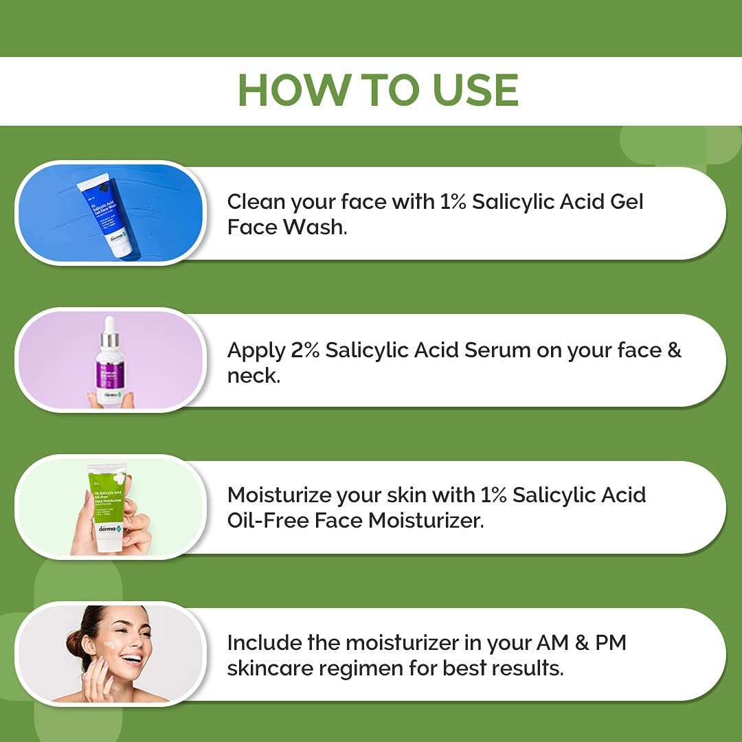 The Derma Co 1% Salicylic Acid Oil-Free Face Moisturizer (50g) The Derma Co 1% Salicylic Acid Oil-Free Face Moisturizer (50g)