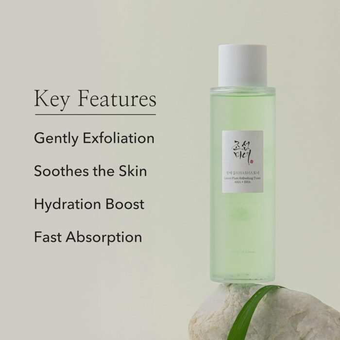 Beauty Of Joseon Green Plum Refreshing Toner : AHA + BHA (150mL) - Image 4