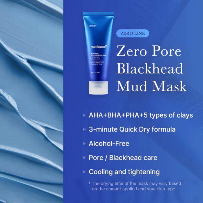 Medicube Zero Pore Blackhead Mud Mask (100g) - Image 2