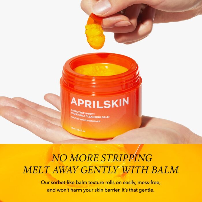 APRIL SKIN Carrotene IPMP Hydromelt Cleansing Balm (90mL) - Image 3