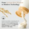 FULLY Rice Dough Mask Cleanser (130mL) - Image 7