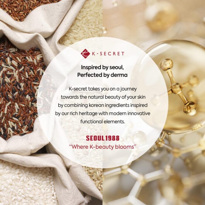 K-SECRET Seoul 1988 Essence : Snail Mucin 97% + Rice (100mL) - Image 8