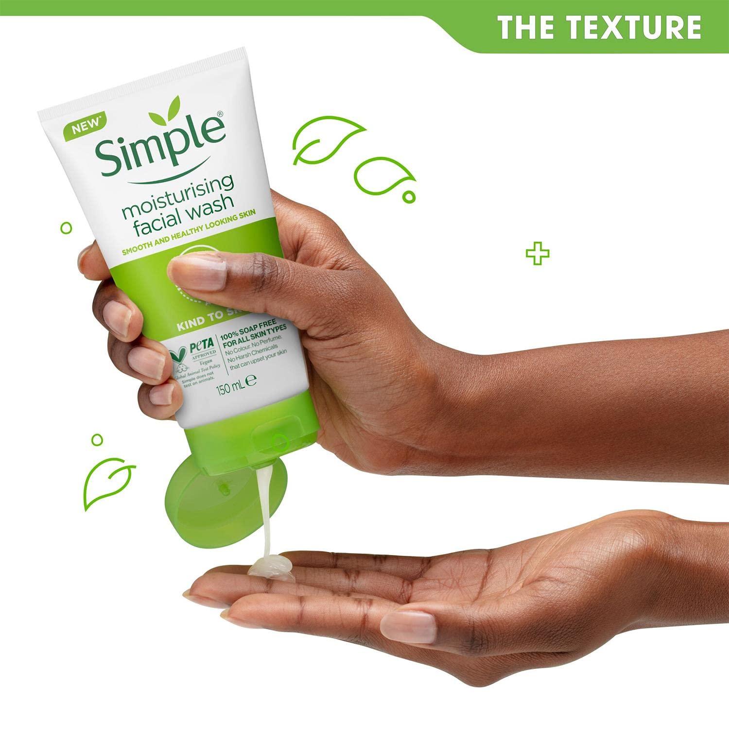71zFy44IS2L._SL1500_ Simple Moisturising Facial Wash (150mL) - Image 5