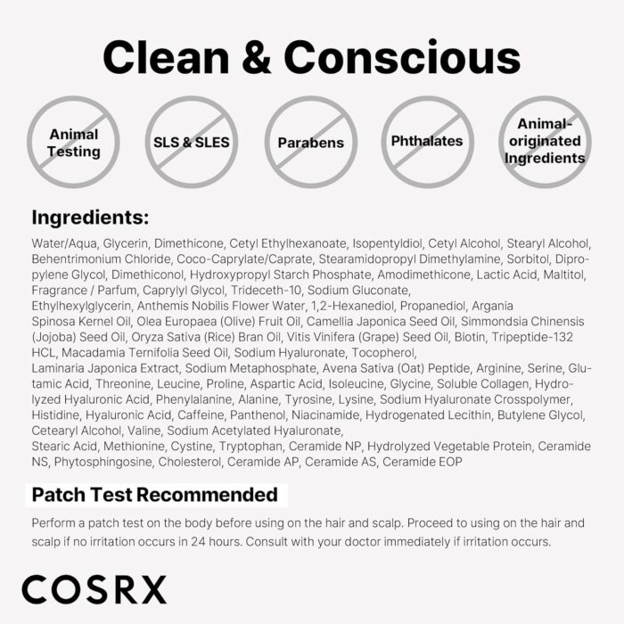 COSRX Peptide-132 Ultra Perfect Hair Bonding Treatment (120mL) - Image 9