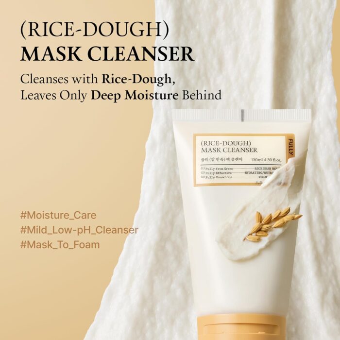 FULLY Rice Dough Mask Cleanser (130mL) - Image 2