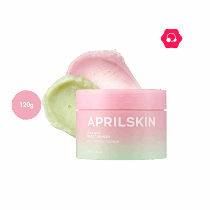 APRIL SKIN Pink Aloe Pack Cleanser (120g)