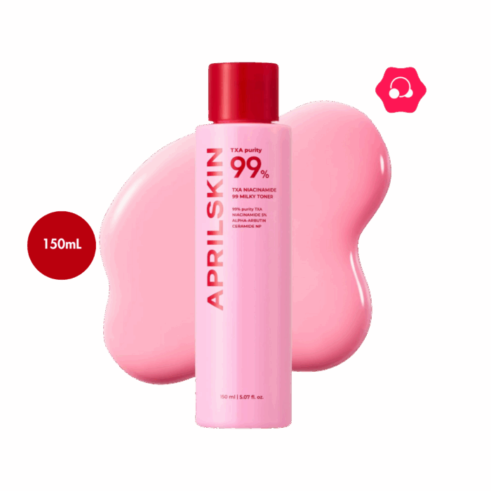 APRIL SKIN TXA Niacinamide Toning Shot 99 Milky Toner (150mL)