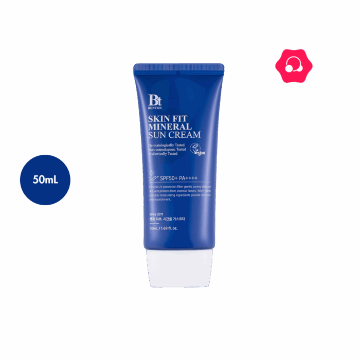 BENTON Skin Fit Mineral Sun Cream SPF50+ PA++++ (50mL)