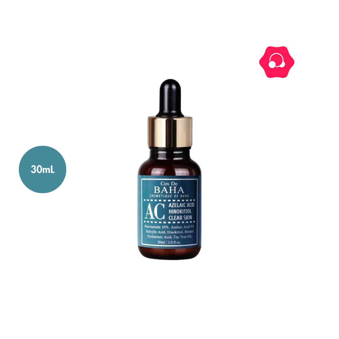Cos De BAHA AC Azelaic Acid Hinokitiol Clear Skin (30mL)