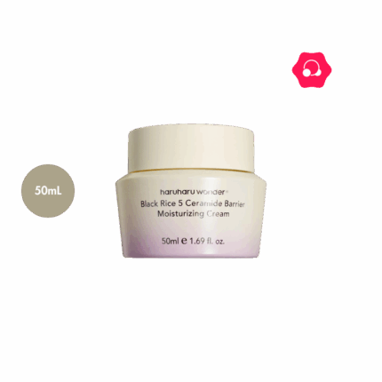 Haruharu wonder Black Rice 5 Ceramide Barrier Moisturizing Cream (50mL)