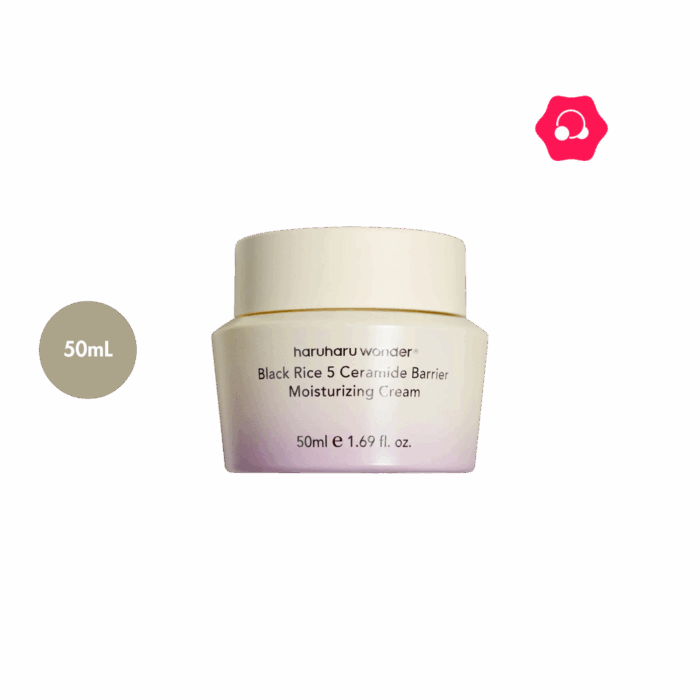 Haruharu wonder Black Rice 5 Ceramide Barrier Moisturizing Cream (50mL)