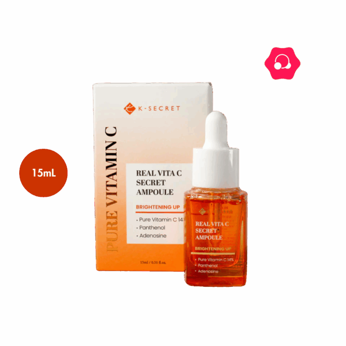 K-SECRET Real Vita C Secret Ampoule (15mL)