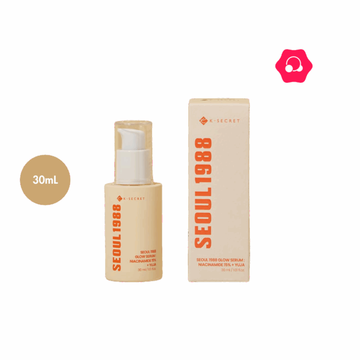 K-SECRET Seoul 1988 Glow Serum : Niacinamide 15% + Yuja