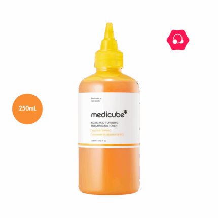 Medicube Kojic Acid Turmeric Resurfacing Toner (250mL)