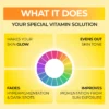 Numbuzin No.5+ Vitamin Spotlight Sheet Mask (1 Mask) - Image 5