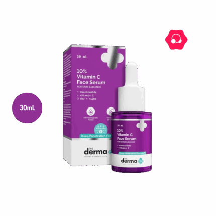 The Derma Co 10% Vitamin C Face Serum (30mL)
