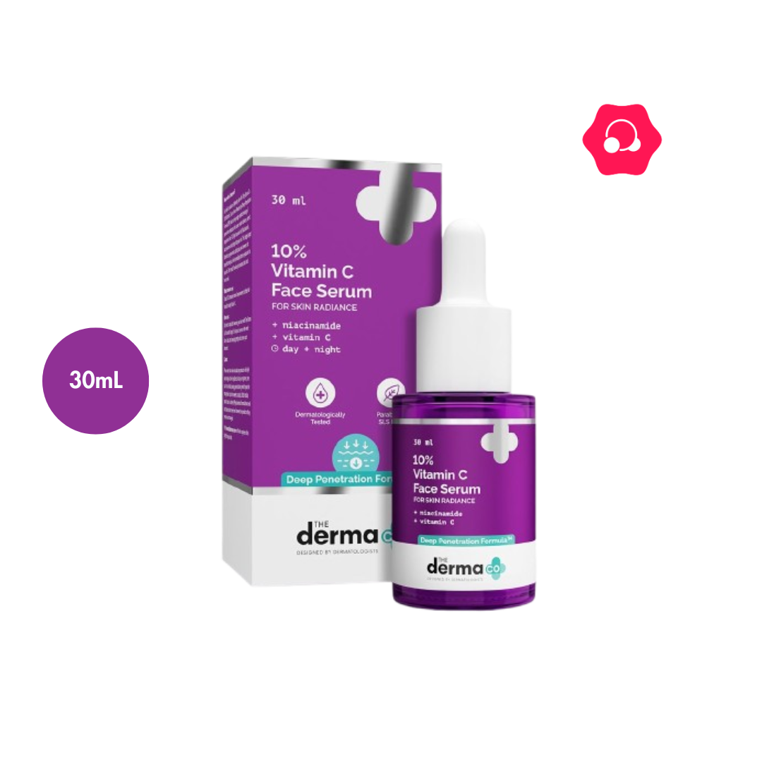 The Derma Co 10% Vitamin C Face Serum (30mL) The Derma Co 10% Vitamin C Face Serum (30mL)