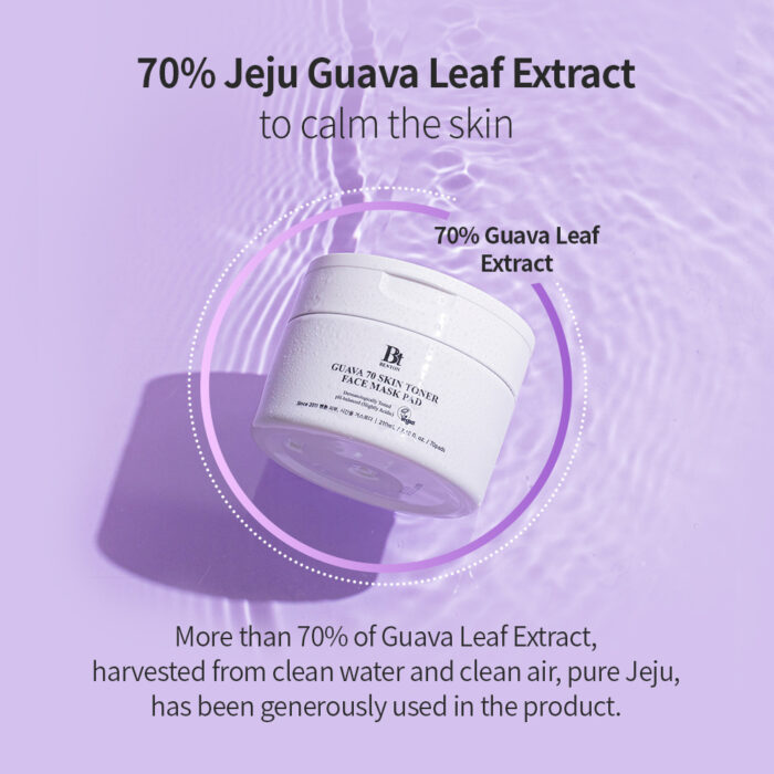 BENTON Guava 70 Skin Toner Face Mask Pad (70 Pads) - Image 7
