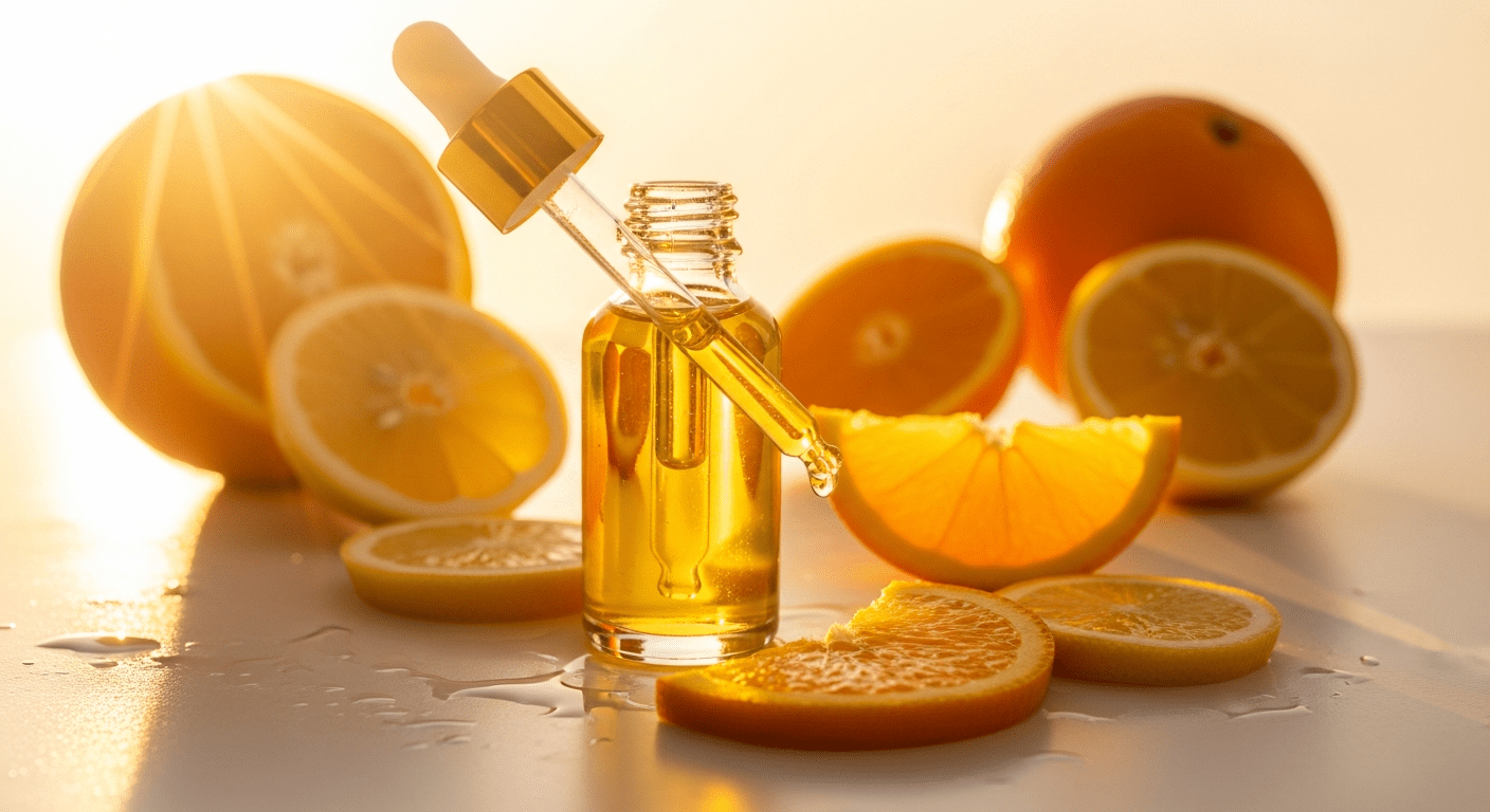 ভিটামিন সি এর স্কিনকেয়ার রুটিন