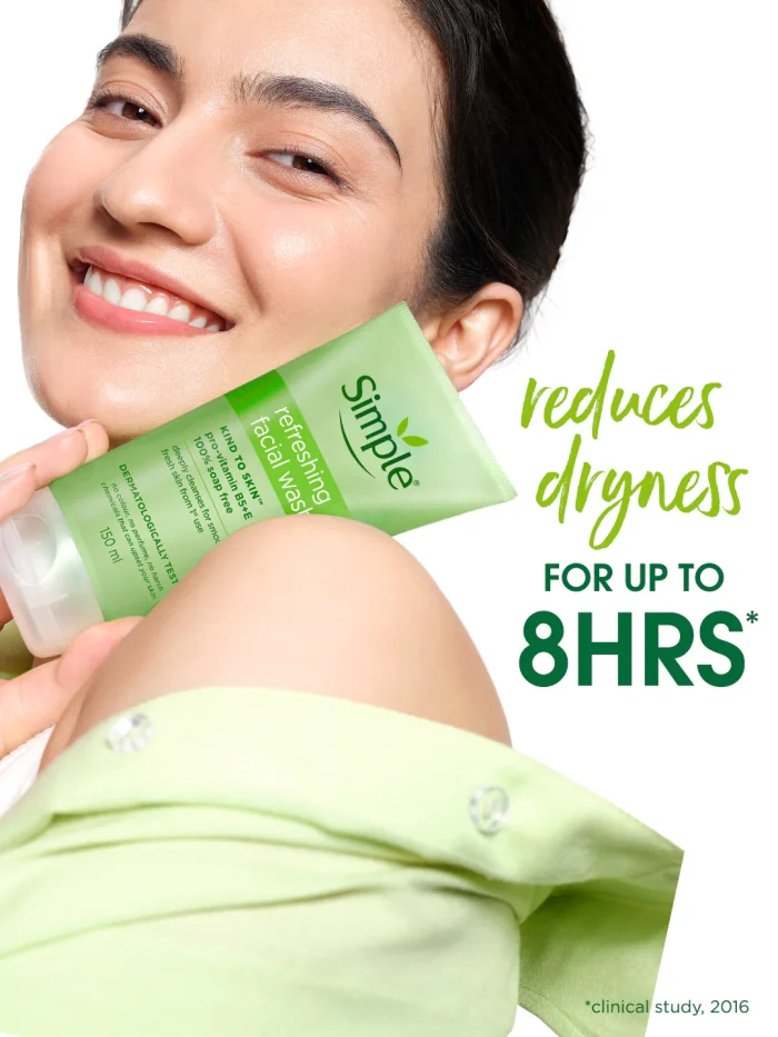 Simple Kind to Skin Refreshing Facial Gel Wash (150mL) - Image 5