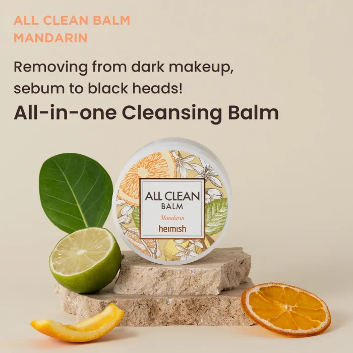 heimish All Clean Balm Mandarin (120mL) - Image 2