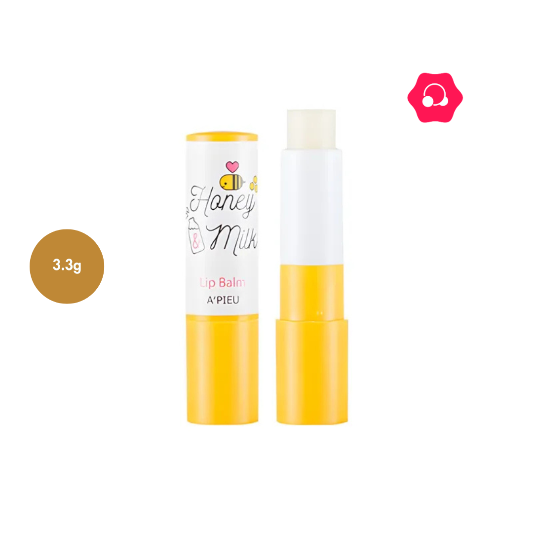 3 APIEU Honey & Milk Lip Balm (3.3g) - Image 1