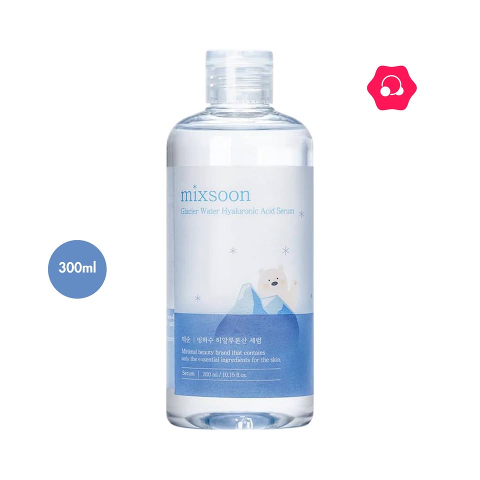 469321895_478126081972448_1796214965111007706_n.jpg mixsoon Glacier Water Hyaluronic Acid Serum (300mL) - Image 1