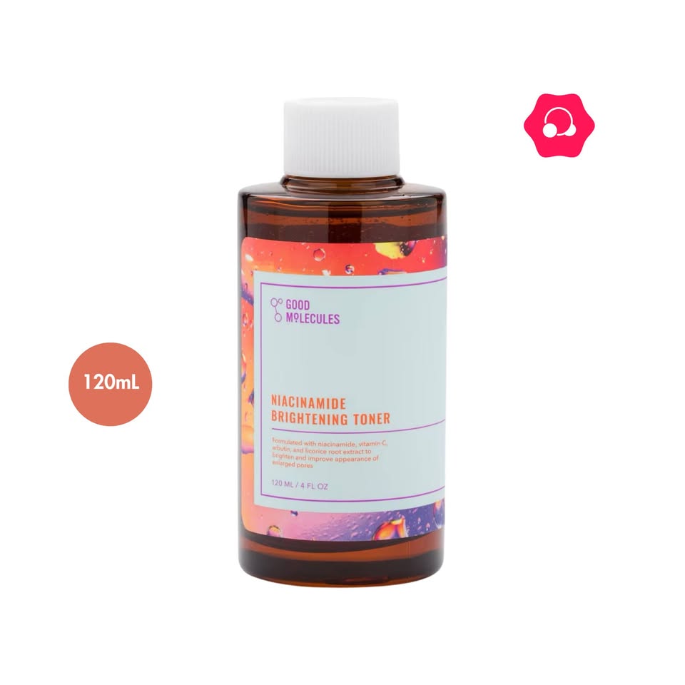 469634848_1580819335884132_8229157353537507226_n.jpg GOOD MOLECULES Niacinamide Brightening Toner (120mL) - Image 1