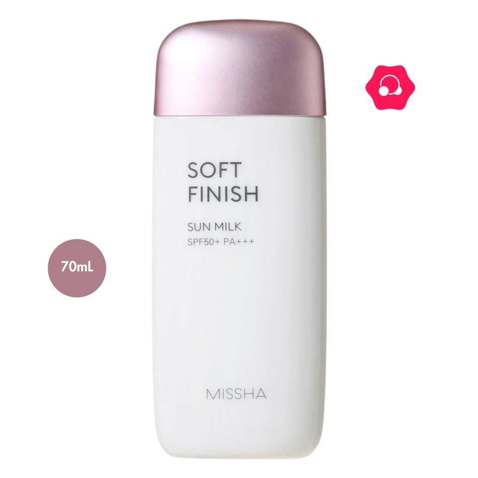 469736873_922270513303740_8456948831896968050_n.jpg MISSHA All Around Safe Block Soft Finish Sun Milk SPF50+ PA+++ (70mL) - Image 1