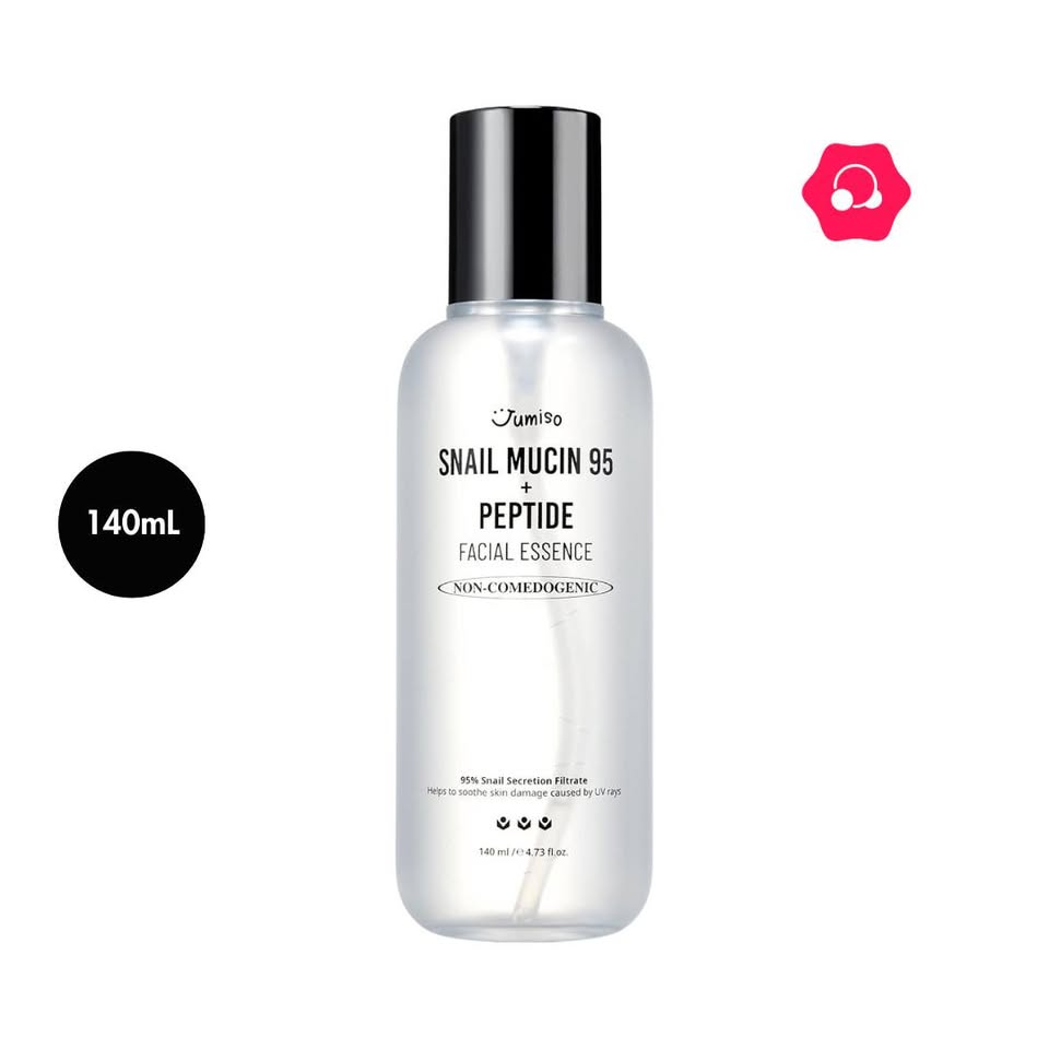 491743434_1011699860579430_3990504811786599602_n.jpg JUMISO Snail Mucin 95% + Peptide Essence (140mL) - Image 1