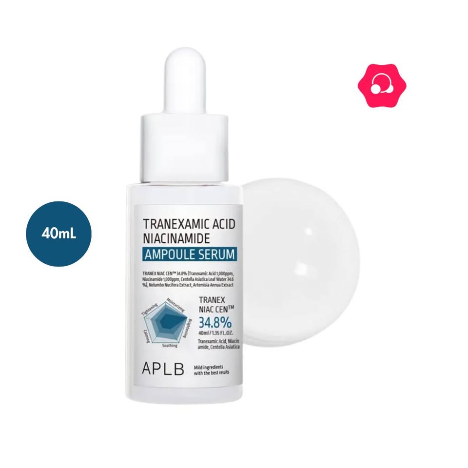 491752277_1731678794436699_303354082011468916_n.jpg APLB Tranexamic Acid Niacinamide Ampoule Serum (40mL) - Image 1