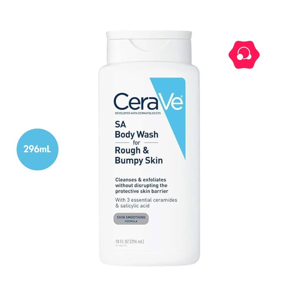 502770284_1768401557047890_2871894046333040459_n.jpg CeraVe SA Body Wash for Rough & Bumpy Skin (296mL) - Image 1