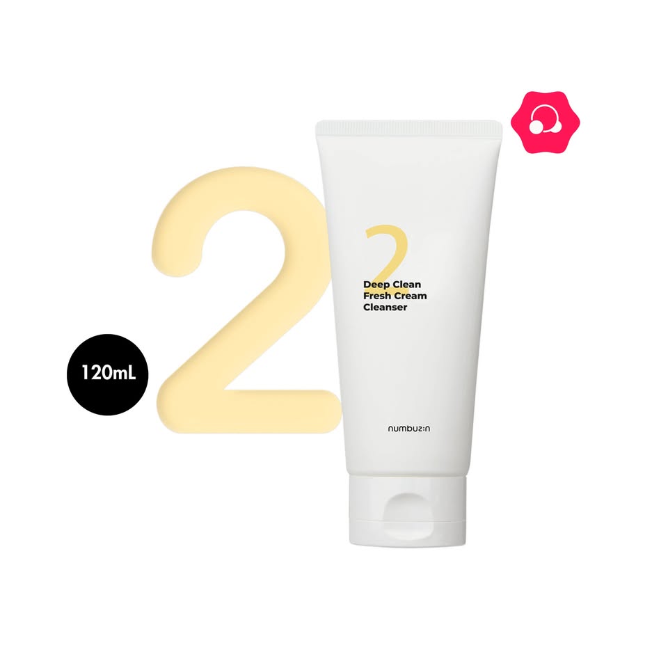 513617504_768979742124751_6454058545667950321_n.jpg numbuzin No. 2 Deep Clean Fresh Cream Cleanser (120mL) - Image 1