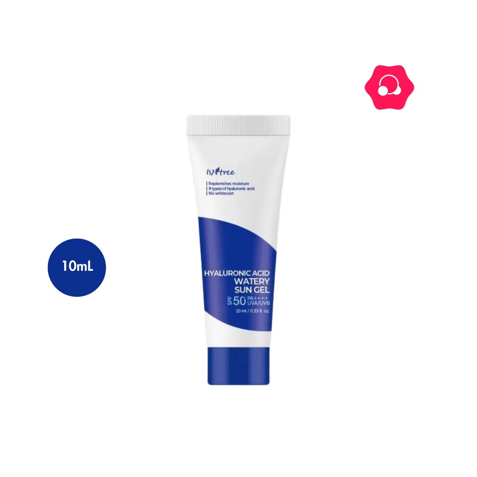 513684209_2065472790606445_513055706287607130_n.jpg ISNTREE Hyaluronic Acid Watery Sun Gel Miniature SPF 50+ PA++++ (10mL) - Image 1