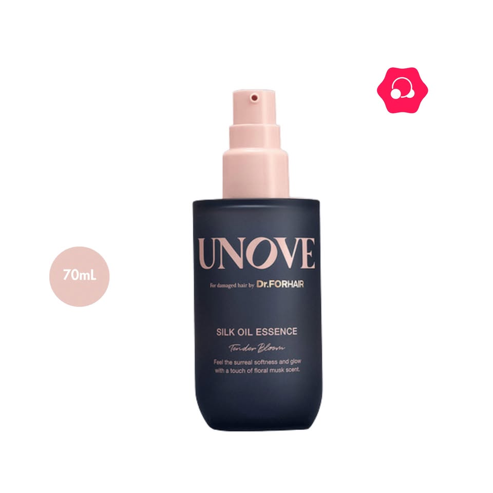 513927174_1817295228852091_1614064050869872251_n.jpg Dr.ForHair UNOVE Silk Oil Essence Warm Petal (70mL) - Image 1