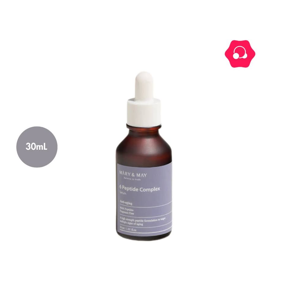 513977797_722289620756193_5166788414602884810_n.jpg Mary & May 6 Peptide Complex Serum (30mL) - Image 1