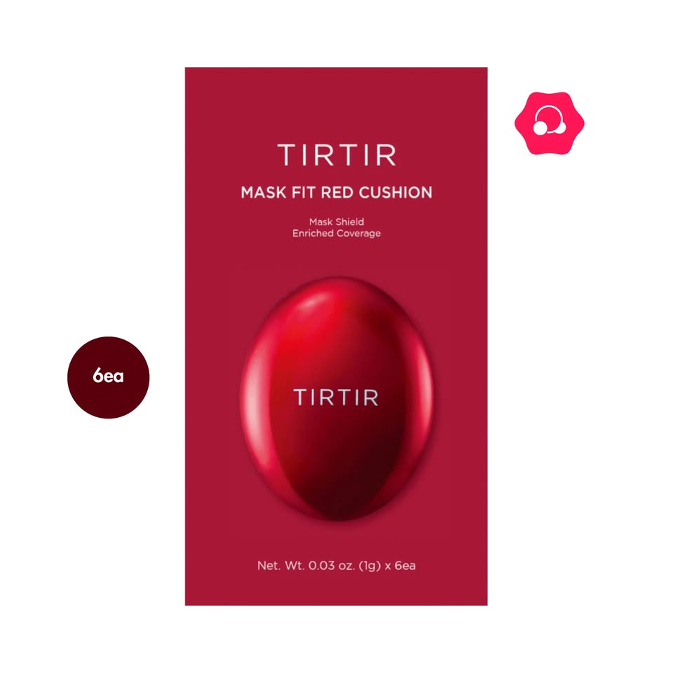 514052406_613029445150920_756617593941351219_n-1.jpg TIRTIR Mask Fit Red Cushion Trial Kits Shades 35N - 55N (6ea) - Image 1
