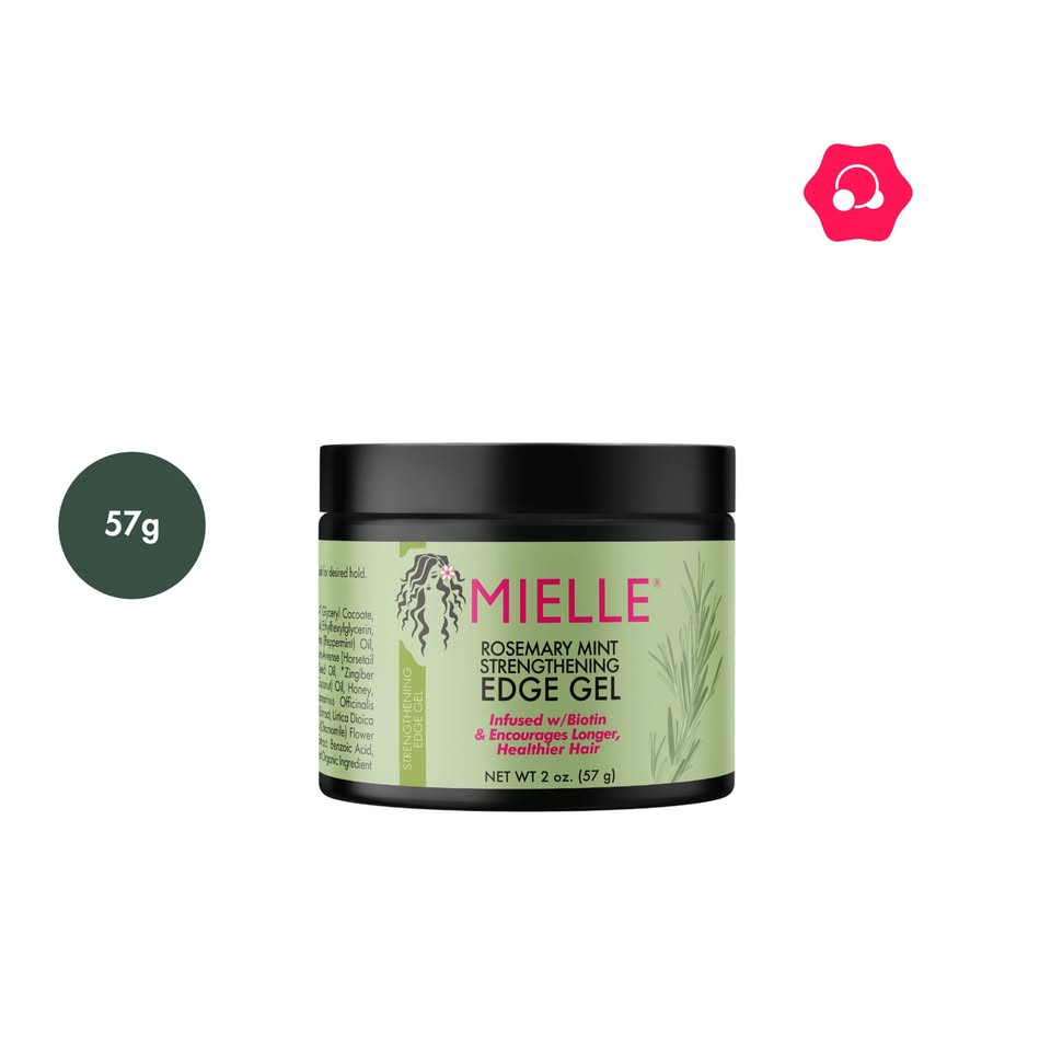 514226486_1017468553877784_1718489430966630254_n.jpg Mielle Rosemary Mint Hair Strengthening Edge Gel (57g) - Image 1