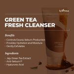 ISNTREE Green Tea Fresh Cleanser (120mL) - Image 4