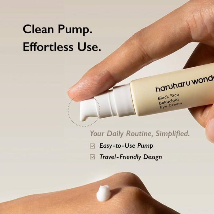 haruharu wonder Black Rice Bakuchiol Eye Cream (20mL) - Image 2