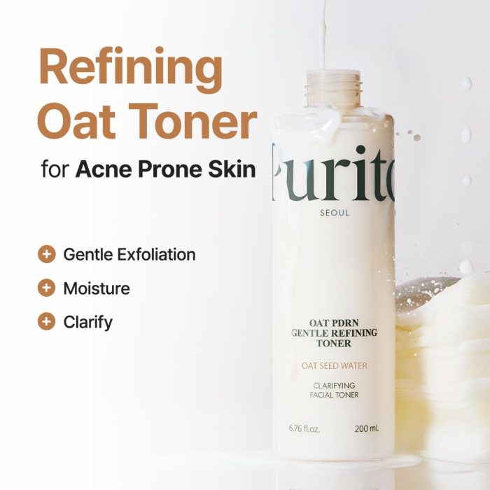 PURITO SEOUL Oat PDRN Gentle Refining Toner (200mL) - Image 3