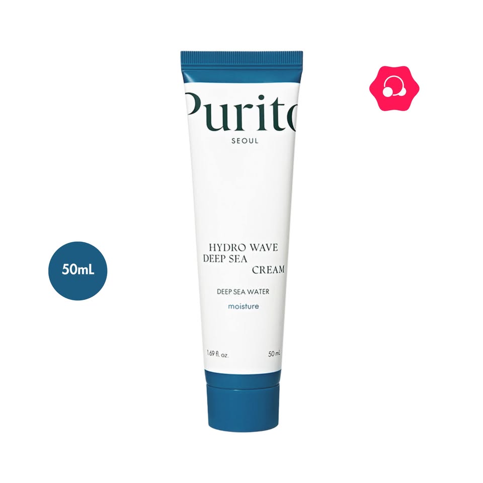529823467_1430544671563239_4780265109740884263_n.jpg PURITO SEOUL Hydro Wave Deep Sea Cream (50mL) - Image 1