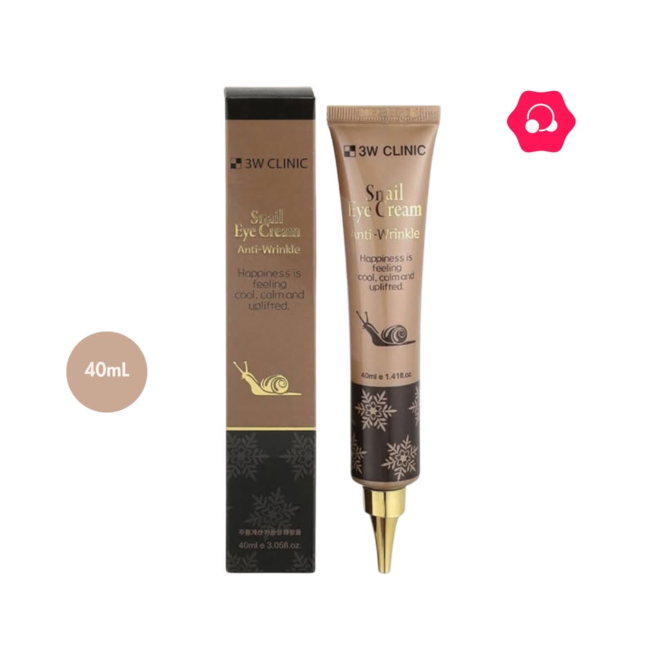 531107975_1244677040738360_7375460629516877382_n.jpg 3W CLINIC Snail Eye Cream (40mL) - Image 1
