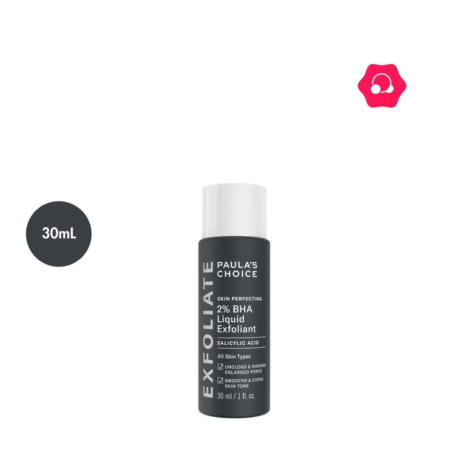 532051272_1345203620511236_697599559567701135_n.jpg Paula's Choice Skin Perfecting 2% BHA Liquid Exfoliant Travel Size (30mL) - Image 1