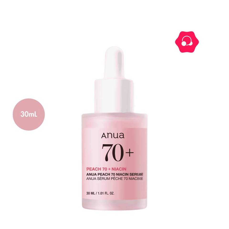532400657_1098925371676794_6110487993961328715_n.jpg Anua Peach 70% Niacinamide Serum (30mL) - Image 1
