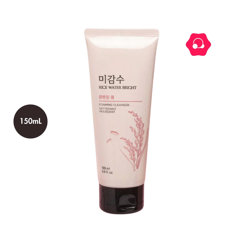 533014569_1992011311570170_1020956654839739355_n.jpg THE FACE SHOP Rice Water Bright Foaming Cleanser (150mL) - Image 1