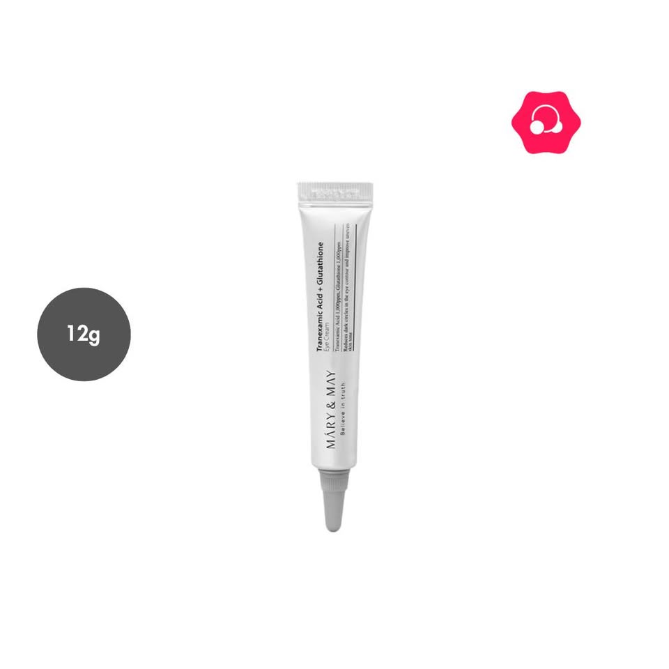 544794069_1142073851137255_3749071767165775688_n.jpg Mary & May Tranexamic Acid + Glutathione Eye Cream Miniature (12g) - Image 1