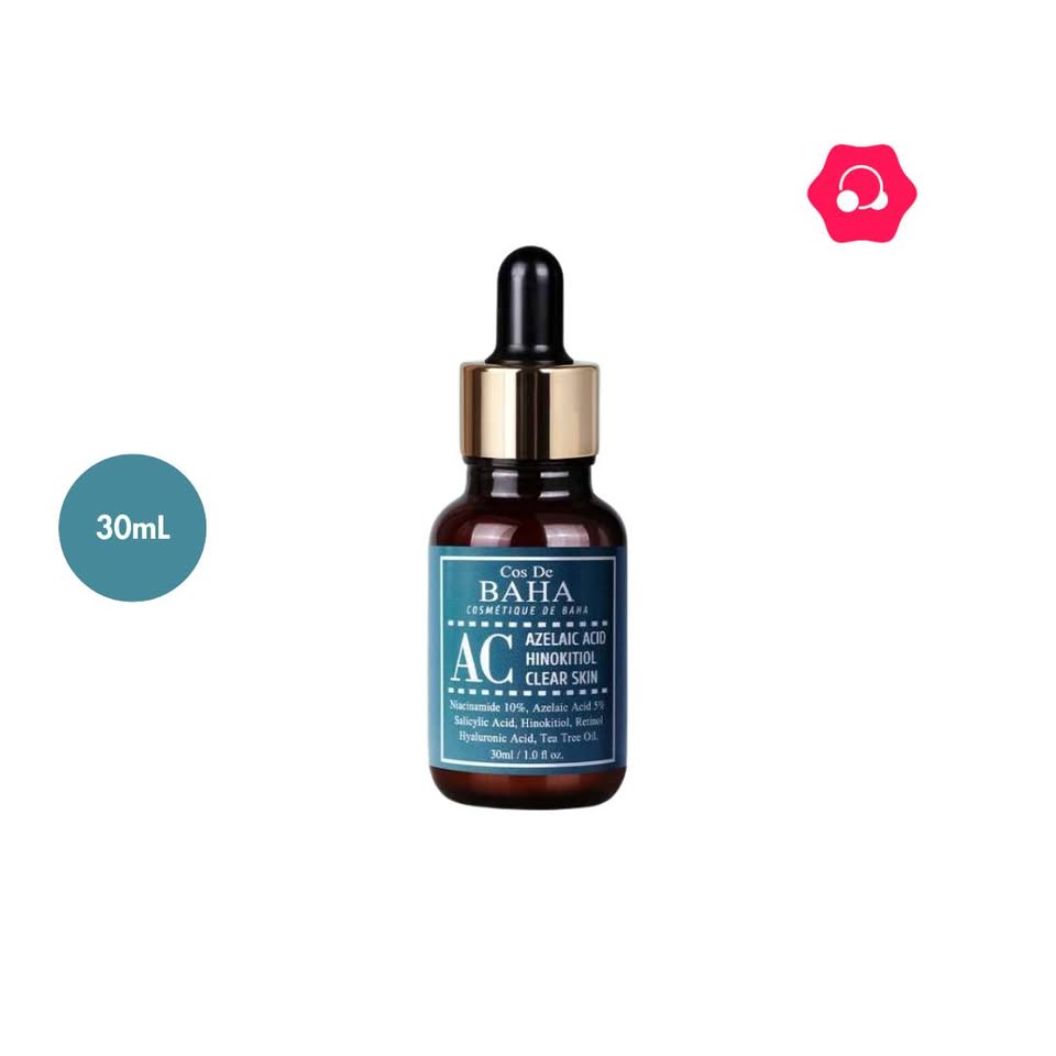 567210631_2039342170213040_4975554764624006242_n.jpg Cos De BAHA AC Azelaic Acid Hinokitiol Clear Skin (30mL) - Image 1