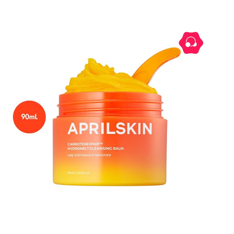 568408637_1626031641722905_5504616326029884835_n.jpg APRIL SKIN Carrotene IPMP Hydromelt Cleansing Balm (90mL) - Image 1